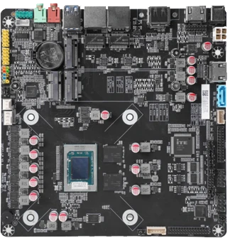 AMD Ryzen Mini-ITX Industrial Motherboard With Quad Display And Dual NVMe Storage
